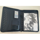 Carpetas negras de piel